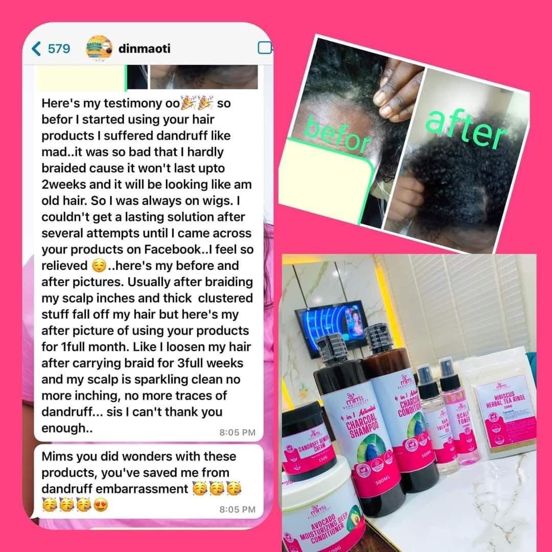 Customer WhatsApp message